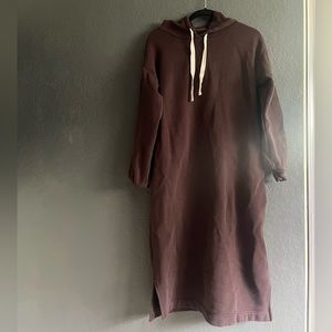 Madewell MWL hoodie sweatshirt dress